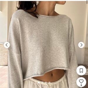 Cameron Cropped Sweater Brandy Melville John Galt